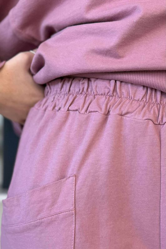 Lagen Shelby Sweatshirt Barrel Pant Indian Pink /2